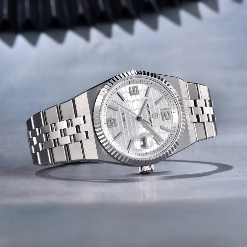 Pagani Design Land Dweller Silver-tone Sporty Men's Watch- PD-YS027